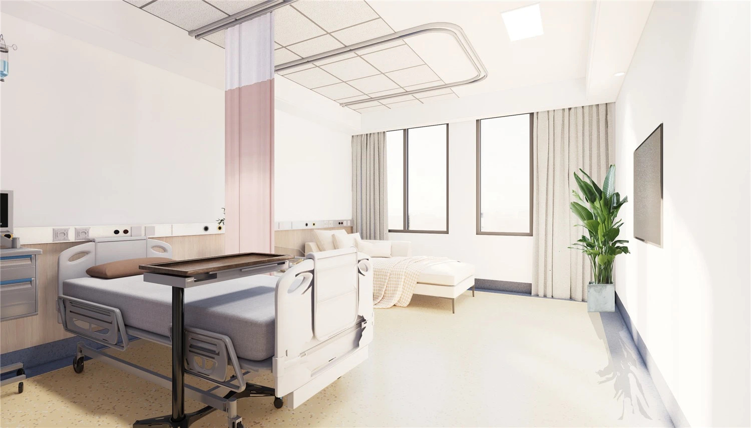 【醫(yī)院案例】婦產(chǎn)醫(yī)院這樣設(shè)計(jì)，簡而不失其華！(圖4)