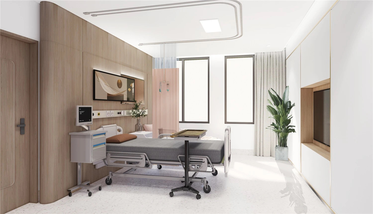 【醫(yī)院案例】婦產(chǎn)醫(yī)院這樣設(shè)計(jì)，簡而不失其華！(圖8)